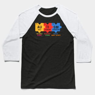 Autism periodic table Baseball T-Shirt